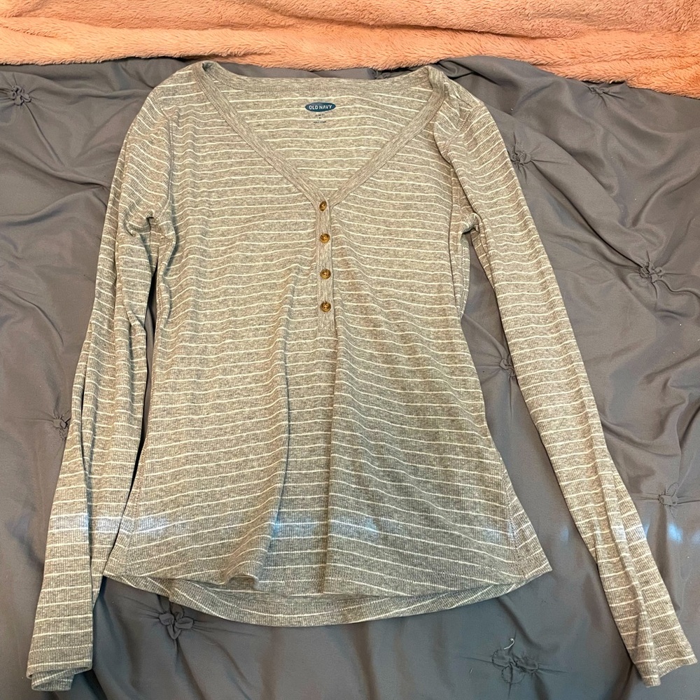 old navy slim fit long sleeve